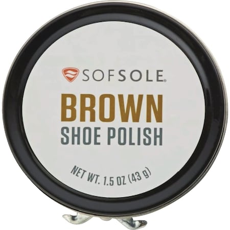 Sof Sole 1.5 Oz. Brown Shoe Polish 82095
