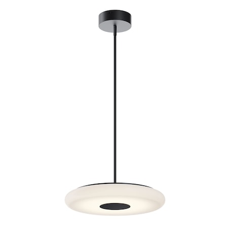 Afx June 18in. LED Pendant - 30W - Black JUNP18LAJUDBK