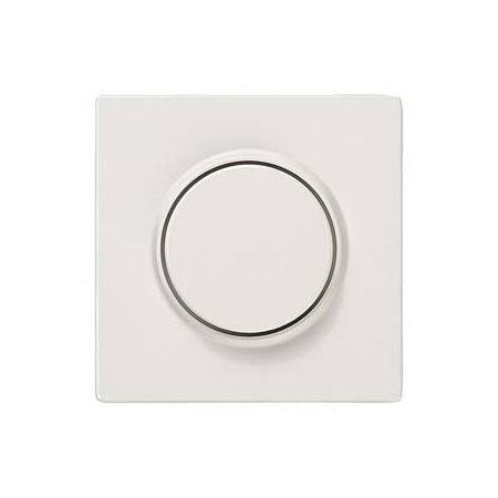Siemens DELTA style, titanium white Cover plate for dimmer with rotary knob 68x 68 mm 5TC8912