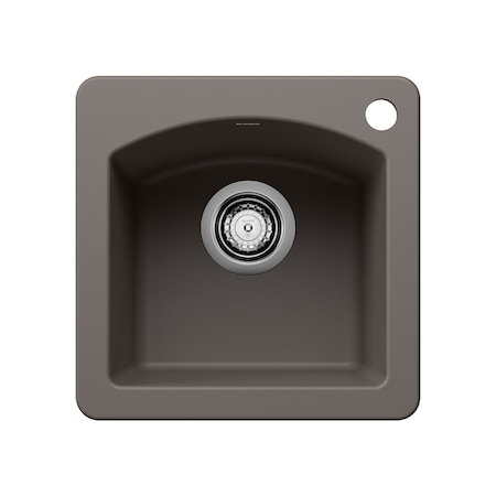 Blanco Diamond Bar Sink Dual Deck, Volcano Grey 443107