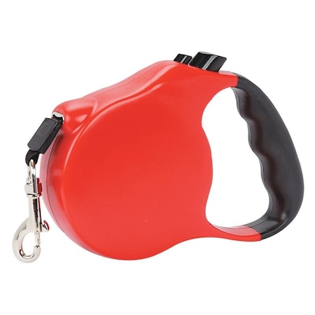 Casual Canine Belted Retractable Lead, 16 ft L, Red, Large 11612 16 83