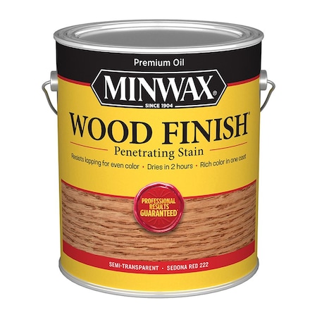 Wood Finish Gal 71043 Sedona Red Penetrating Oil-Based Wood Stain 710430000