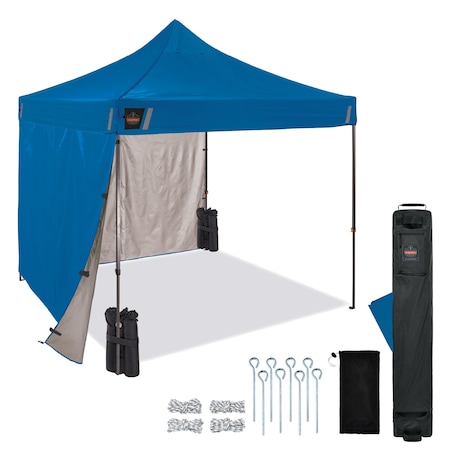 Ergodyne Blue Heavy-Duty Pop-Up Tent Kit 6055