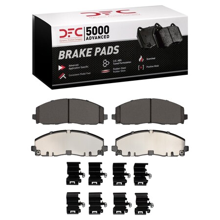 Dfc 5000 Advanced Disc Brake Pad Set,  1551-1589-01