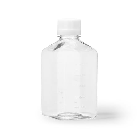Zoro Select Media/Storage Bottle, Clear, PK12 BMPE500