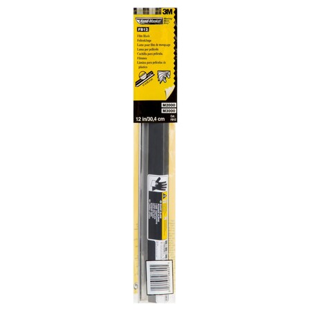 3M Film Blade, Straight, 12 in L, 3-3/4 in W 06802