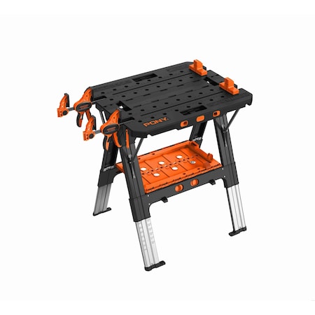 Pony PJ 2-IN-1 WORKTABLE W CLAMPS 60p