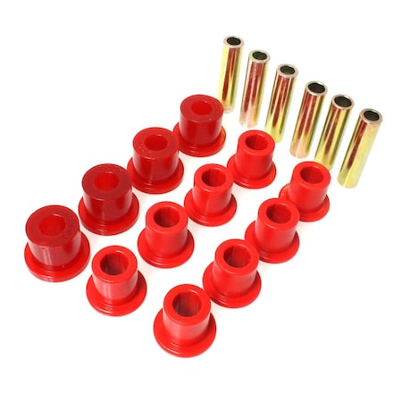 Energy Suspension Leaf Spring Bushing, Red; Polyurethane 2.2119R