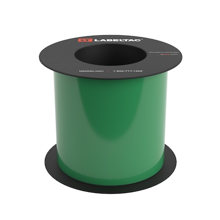 Labeltac Label Supply 5in x 75ft, Green LT505-C