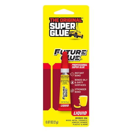Future High Strength Clear/Transparent Super Glue 0.07 oz 11710042