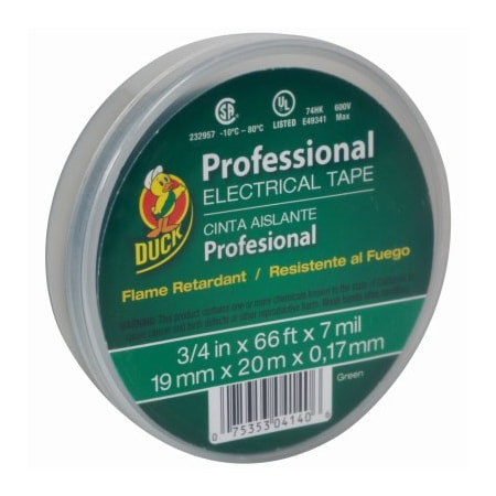 Duck Brand Eletrcl Tp 3/4"X 66' Grn 299014