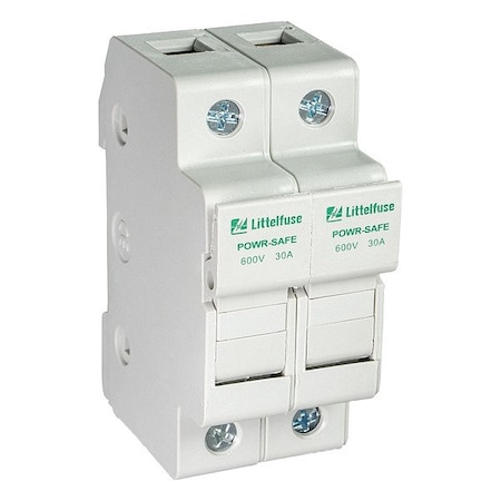 Littelfuse FuseBlock, 600VAC, 30A, ClassCC, DeadFront LPSC002