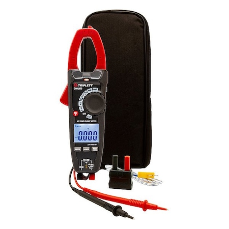 Triplett DigitalClampMeter, TRMS, 1000A, 1000VAC CM1000-NIST