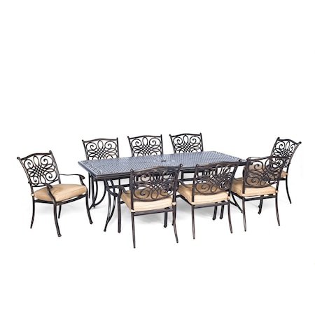 Hanover Traditions 9-Piece Dining Set TRADDN9PC