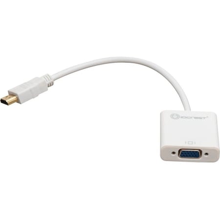 Syba IO Crest Active HDMI to VGA Adapter with Audio Support via 3.5mm jack SY-ADA31044