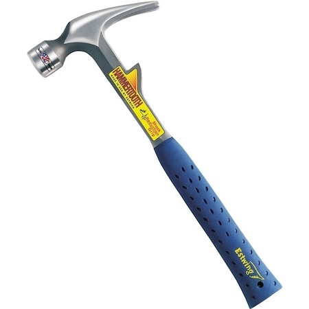 Estwing Estwing Hammer Tooth, 22 oz Head, Rip, Claw, Milled Head, Steel Head, 13-3/4 in OAL E6-22TM