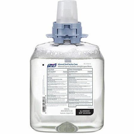 Purell Hand Sanitizer, 1,200 mL, Fruity, PK4 5192-04