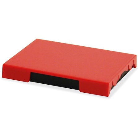 Beneficio 1.6 x 2.5 in. Replacement Plastic Ink Pad, Red BE3198186