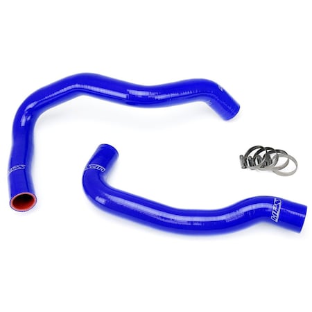 Hps Performance High Temp Reinforced Silicone Radiator Coolant Hose Kit, Blue, 57-1044-BLUE