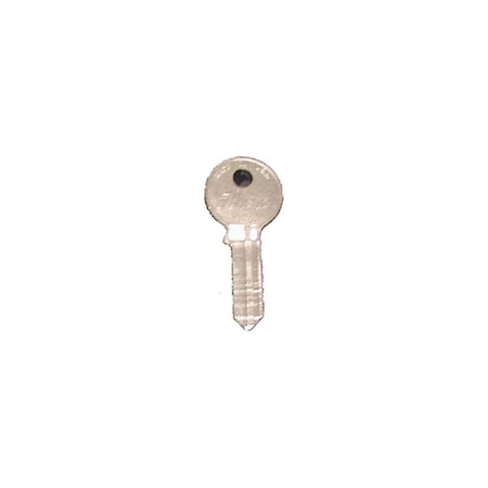 Kaba Ilco American Lock PTKB-2 Blank Utility Key Silver 1046A