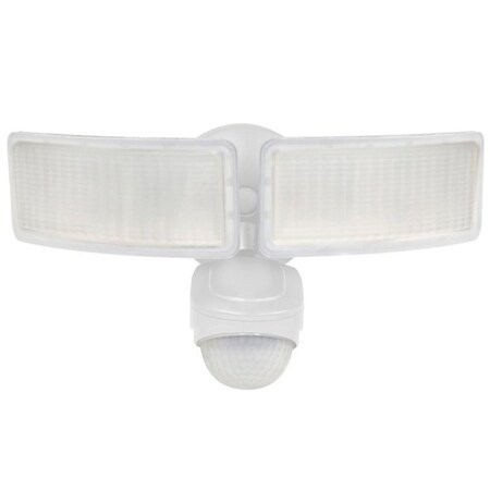 Powerzone PowerZone O-OV-2200M-PW Security Light, LED Lamp, 22 W, 110/240 V, 2200 Lumens O-TX-OV-2400MW
