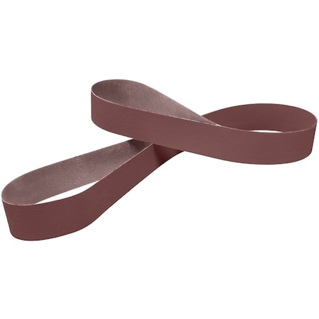 Scotch 26628 Sanding Belt, 4 in W, 36 in L, 80 Grit, Aluminum Oxide Abrasive 76628