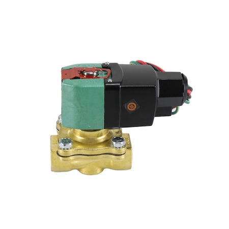 Asco 1/2 in. NC 5/300# Air, Water, Oil 8210P7-12/24VDC