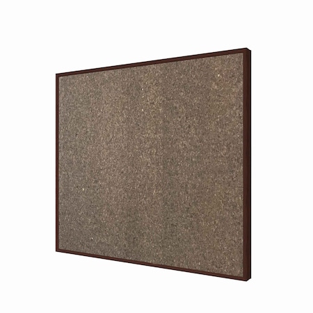 Ghent Impression Chocolate Cork Bulletin Board, Espresso Modern Frame, 2'H x 3'W IMM23ESPKCH