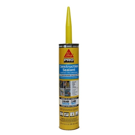 Sika Construction Sealant, Dark Bronze, 101 oz Cartridge 515310