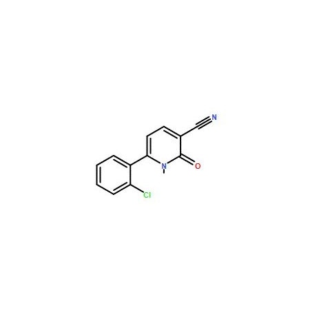 Ak Scientific 6-(2-Chlorophenyl)-2-oxo-1, 2-dihydro-3-pyridinecarbonitrile (500mg), CAS 147283-46-3 0199AP-500mg