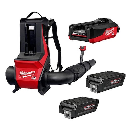 Milwaukee Tool MX FUEL(TM) Cordless MX FUEL Backpack Blower, 800 cfm, 190 mph, Battery Included, 64 dBA MXF600-2HD