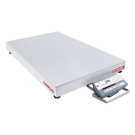 Ohaus IndustrialBenchScale, 0.01lb/5g D52P125RTV5