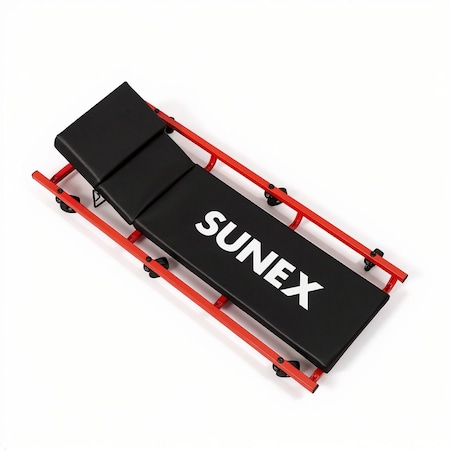 Sunex 6 Caster Creeper with Adjustable Headrest (8505B) 8505B