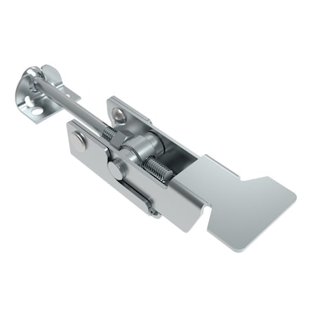 Southco Over-center Draw Latch, Large Size, Type A Keeper, Steel Zinc Plate, Bright chromate A1-10-701-10