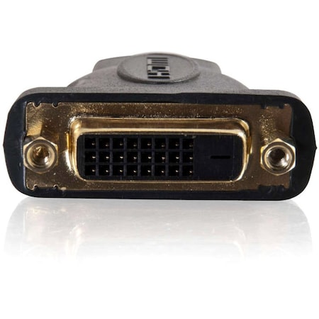 C2G VELOCITY&TRADE; DVI-D&TRADE; FEMALE TO HDMI&REG; MALE INLINE ADAPTER 40745