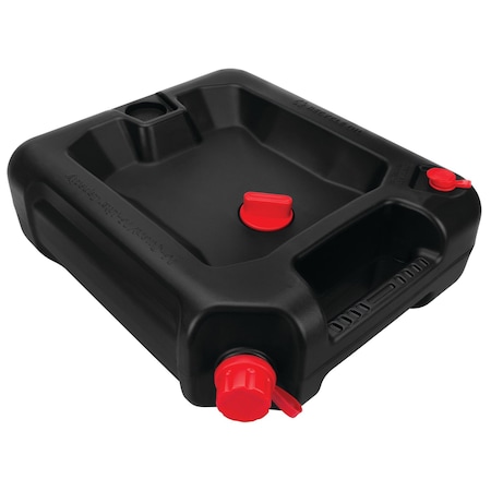 Performance Tool 16 qt. Oil Drain Container, Heavy Wall, Leak Free Seal, Polypropylene W4077