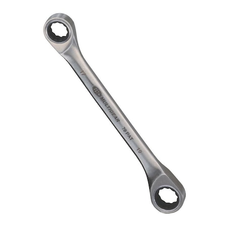 Genius Tools 8 x 9mm Metric Double Box Gear Wrenches 130mmL 700809