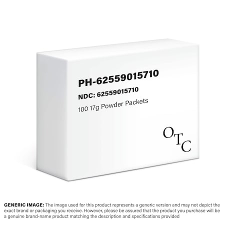 Ani Pharmaceuticals Polyethylene Glycol OTC (Miralax OTC) 17gm Pac White, 100PK 62559015710
