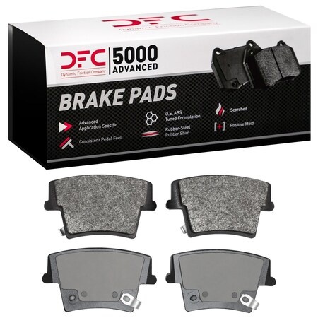 Dfc 5000 Advanced, Disc Brake Pad Set, 1551-1057-10