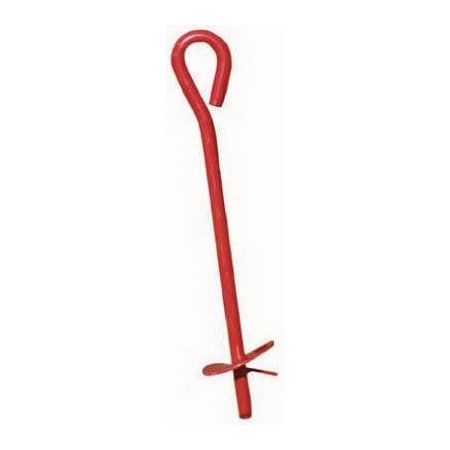Midwest Air Technologies MAT Holding Earth Anchor, Steel, Powder-Coated 901018A