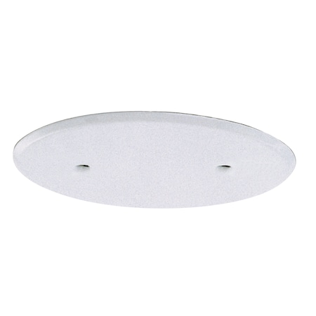 Satco Blank Up Kit For 3in Box White 5in Dia 2-8/32 Bar Holes 3in Center to Center Includes Hardware 90/151