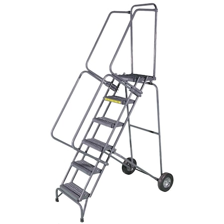 Ballymore Rolling Ladder, Steel, 60 in.H FAWL-6-X