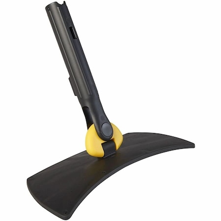 Rubbermaid Commercial 13-1/8" Slide On Dust Mop Frame, Black/Yellow, Rubber FGQ85500BK00