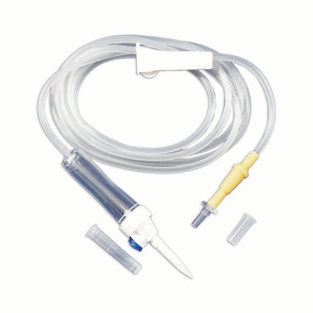 Jorgensen Laboratories Sterile Mini Basic IV Set, 60dr/mL, 68" J0468M