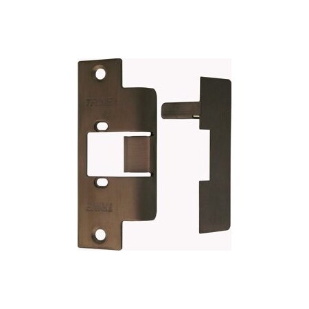 Trine Access Technology 3000 Faceplate 4-7/8in x 1-1/4in, Wood, Metal or Aluminum Frames, Dark Bronze 478-10B