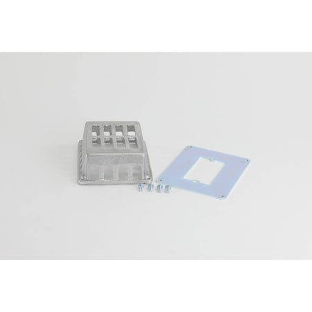 Schneider Electric Cast Alum.Guard, 4.25X2.75X1.62 AT-1104