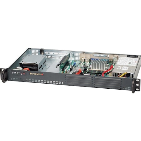 Supermicro SY-515APEF SuperServer Intel Atom D510 200W 1U RackmountServer SYS-5015A-EHF