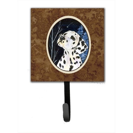 Carolines Treasures Starry Night Dalmatian Leash Holder Or Key Hook SS8370SH4