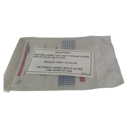 Cnh DECAL, CNH OEM 18534115 18534115
