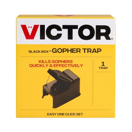 Victor Victor Black Box Choker Loop Animal Trap For Gophers 1 pk M0626